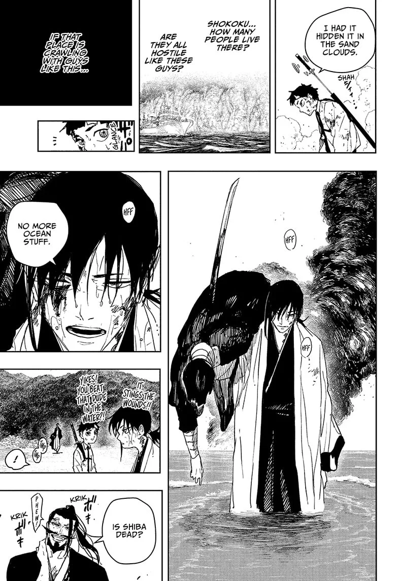 Kagurabachi, Chapter 118