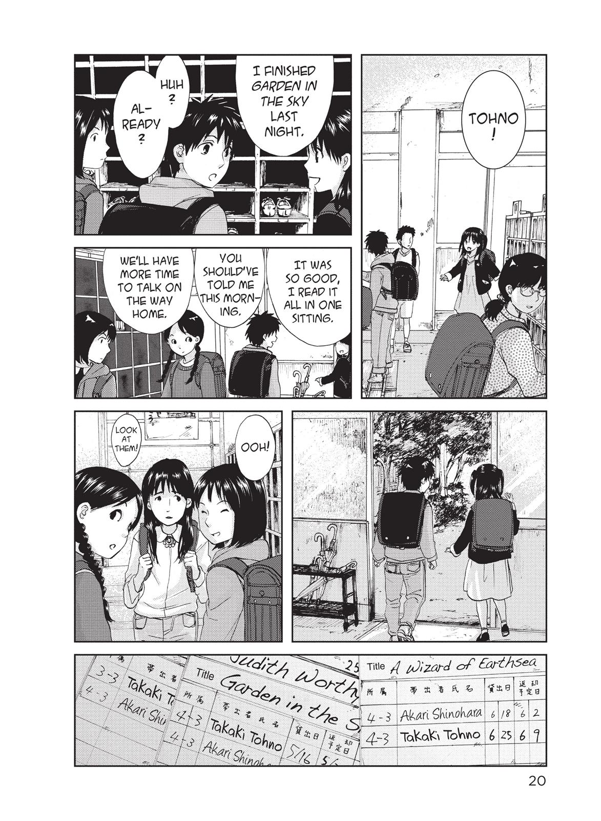 Read 5 Centimeters Per Second En Manga Online