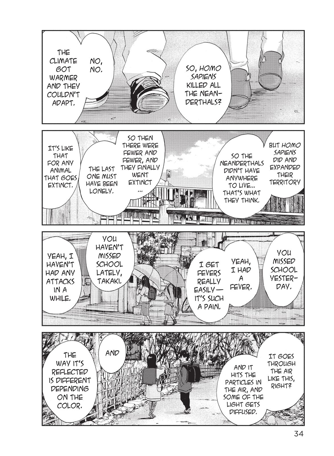 Read 5 Centimeters Per Second En Manga Online