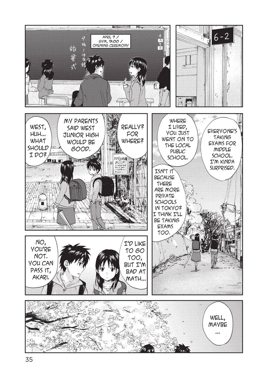 Read 5 Centimeters Per Second En Manga Online