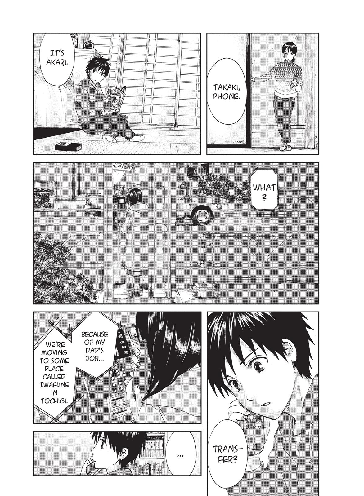 Read 5 Centimeters Per Second En Manga Online