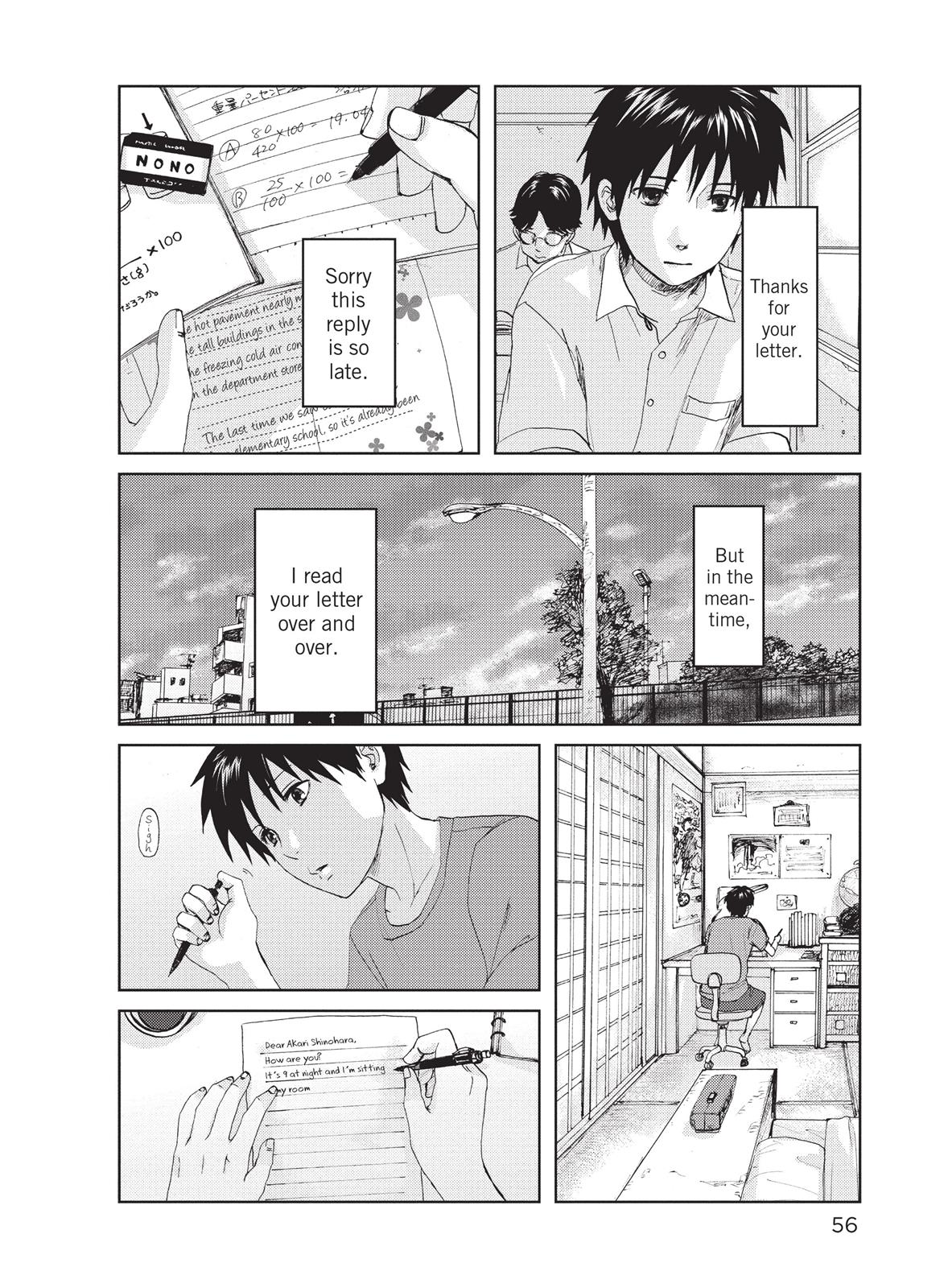 Read 5 Centimeters Per Second En Manga Online