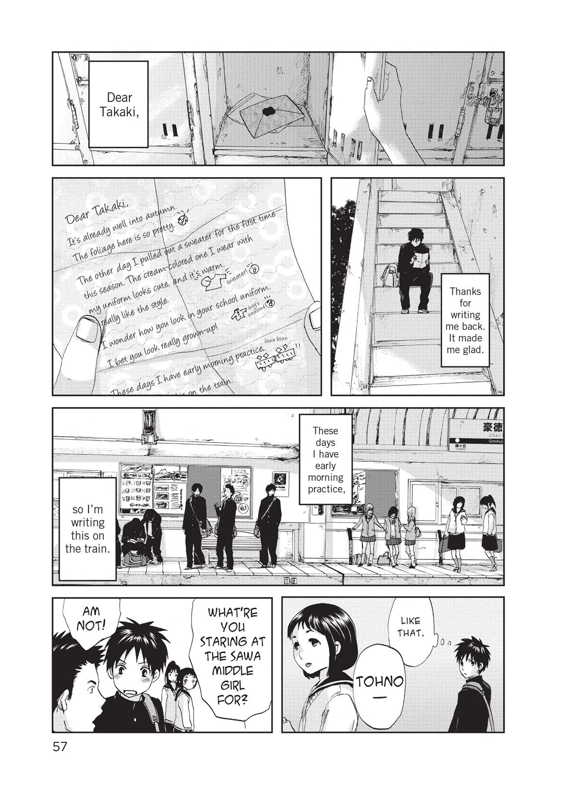 Read 5 Centimeters Per Second En Manga Online
