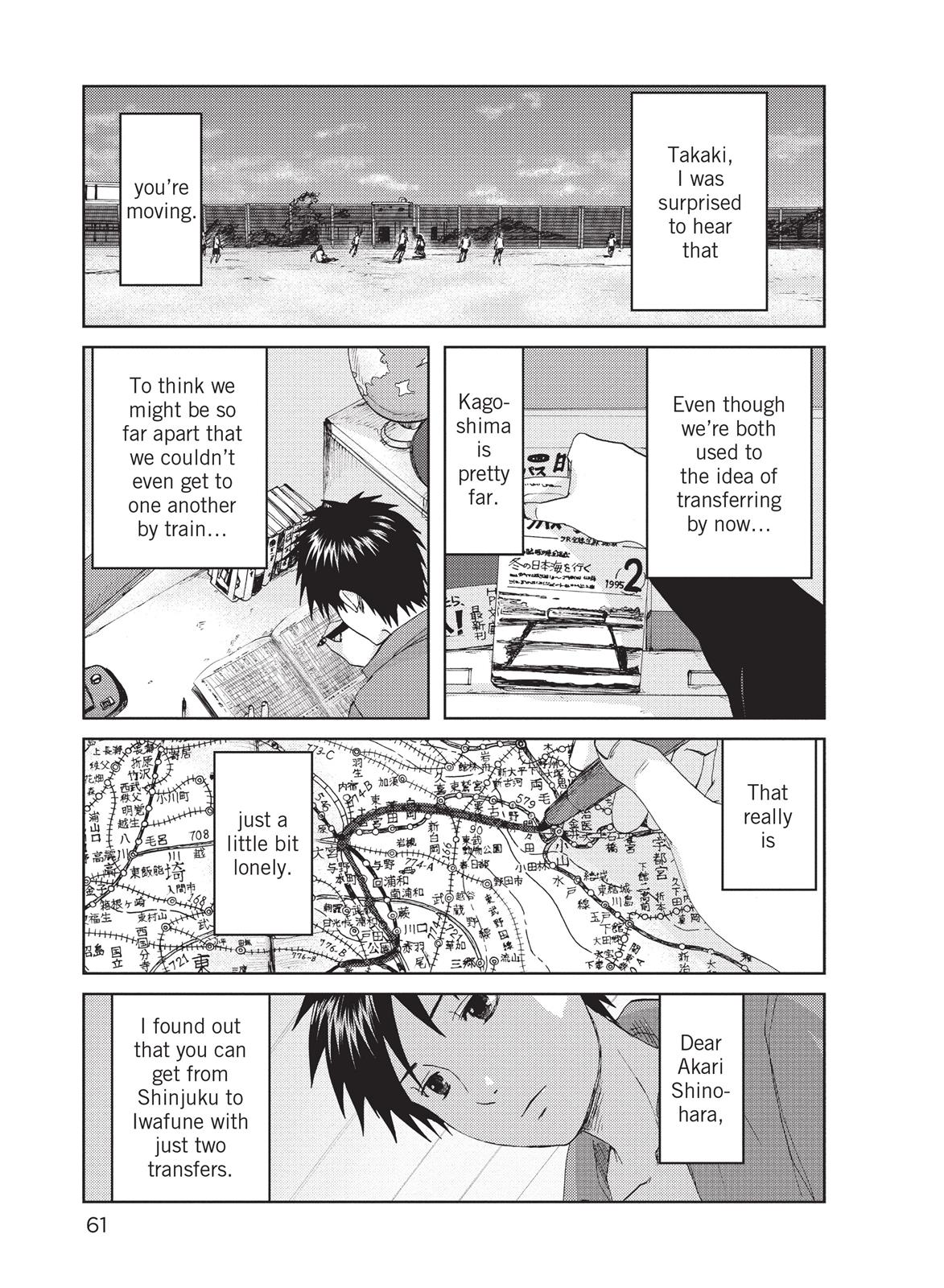 Read 5 Centimeters Per Second En Manga Online