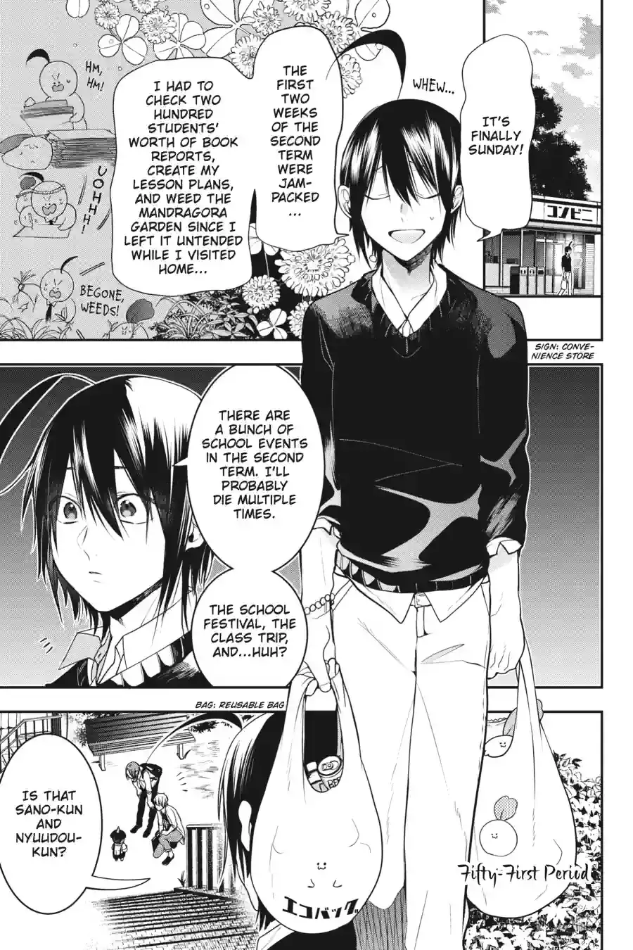 Read A Terrified Teacher at Ghoul School En Manga Online
