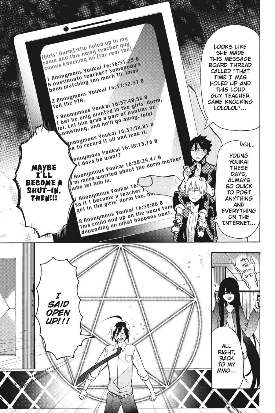 Read A Terrified Teacher at Ghoul School En Manga Online