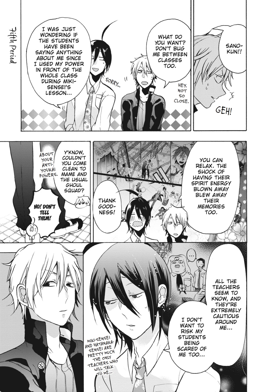 Read A Terrified Teacher at Ghoul School En Manga Online