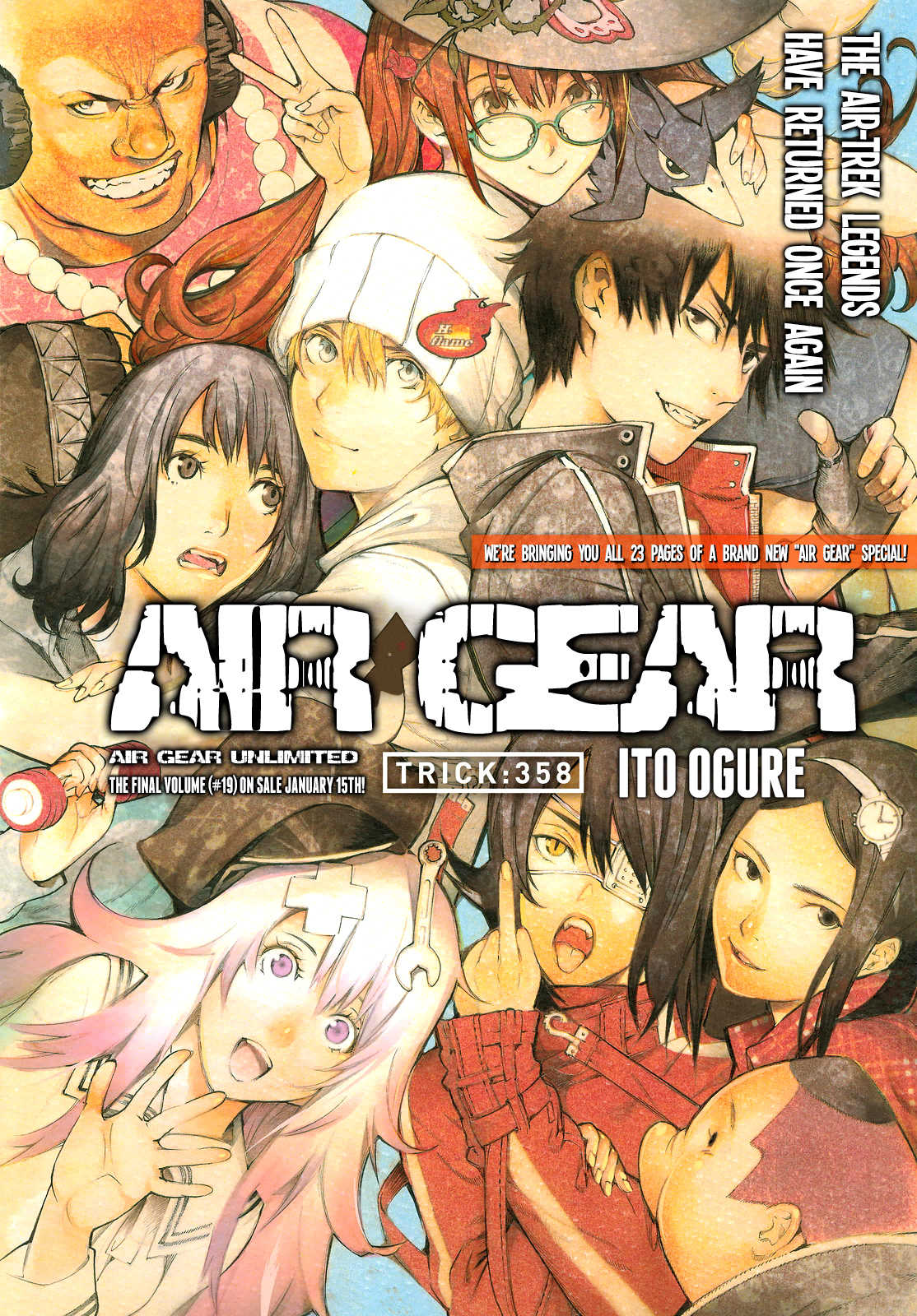 Read Air Gear En Manga Online