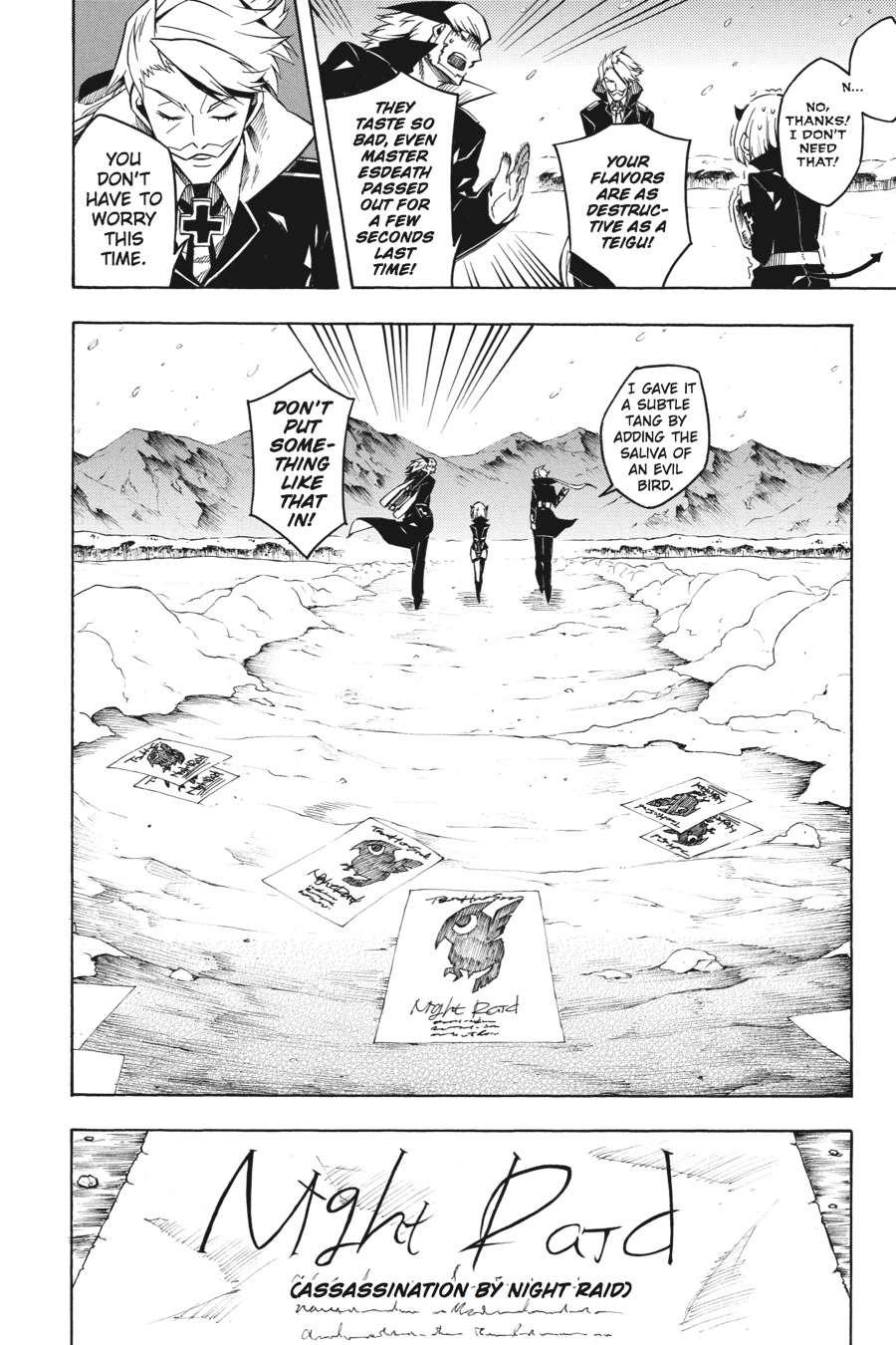 Read Akame Ga Kill! En Manga Online