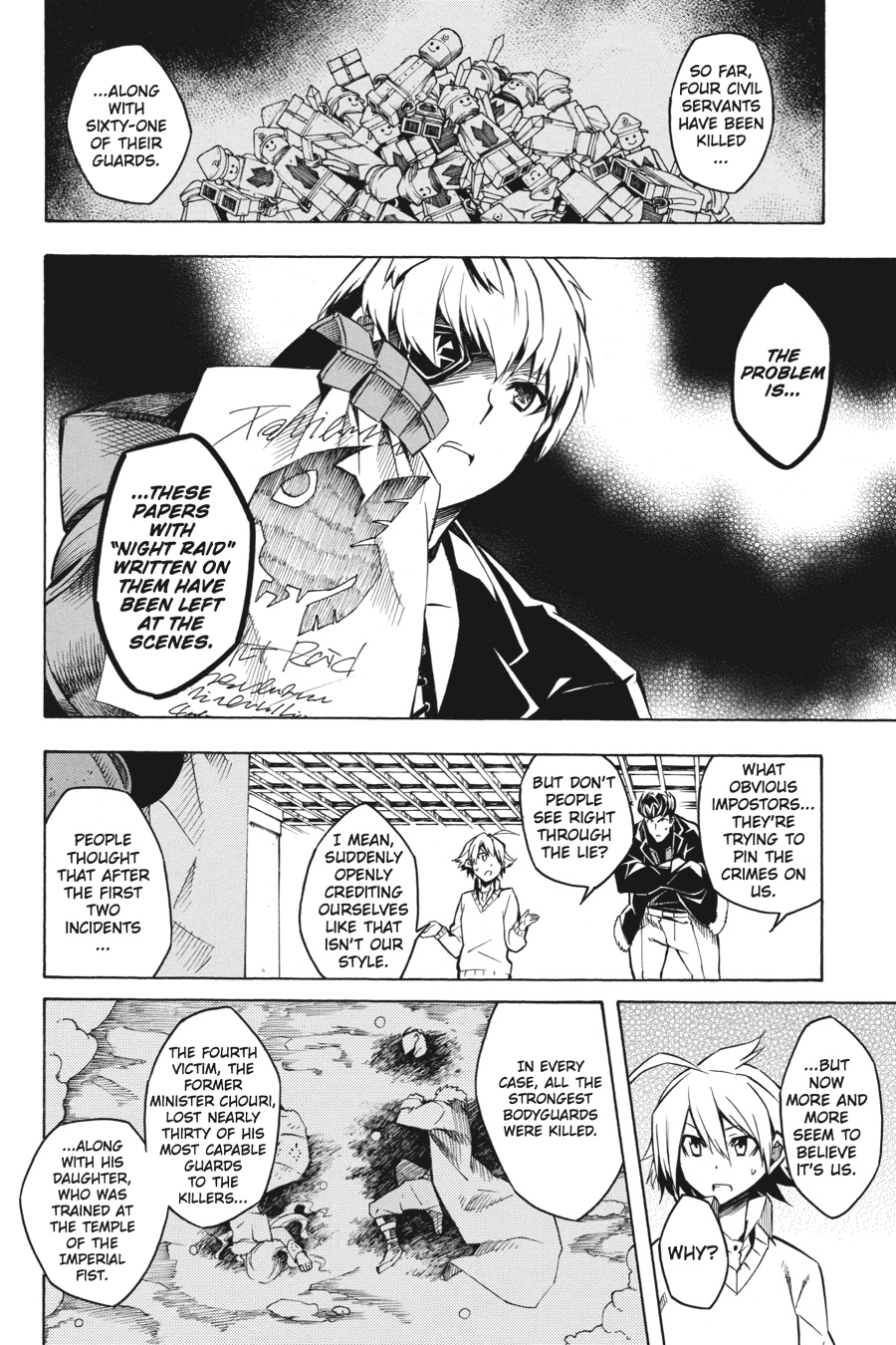 Read Akame Ga Kill! En Manga Online