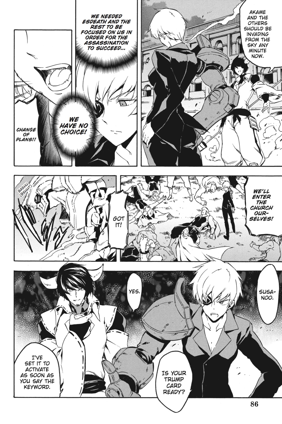 Read Akame Ga Kill! En Manga Online
