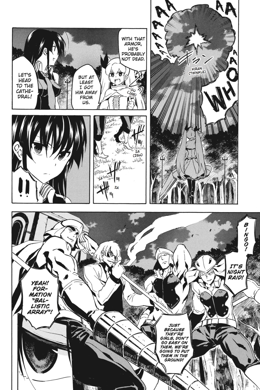 Read Akame Ga Kill! En Manga Online