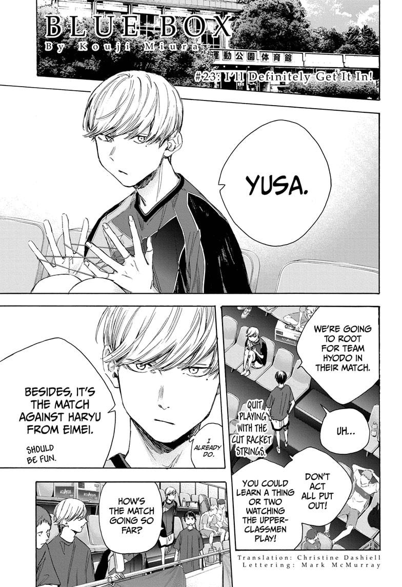 Read Blue Box En Manga Online