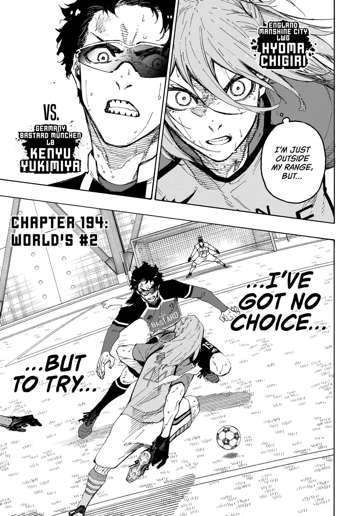 Read Blue Lock En Manga Online