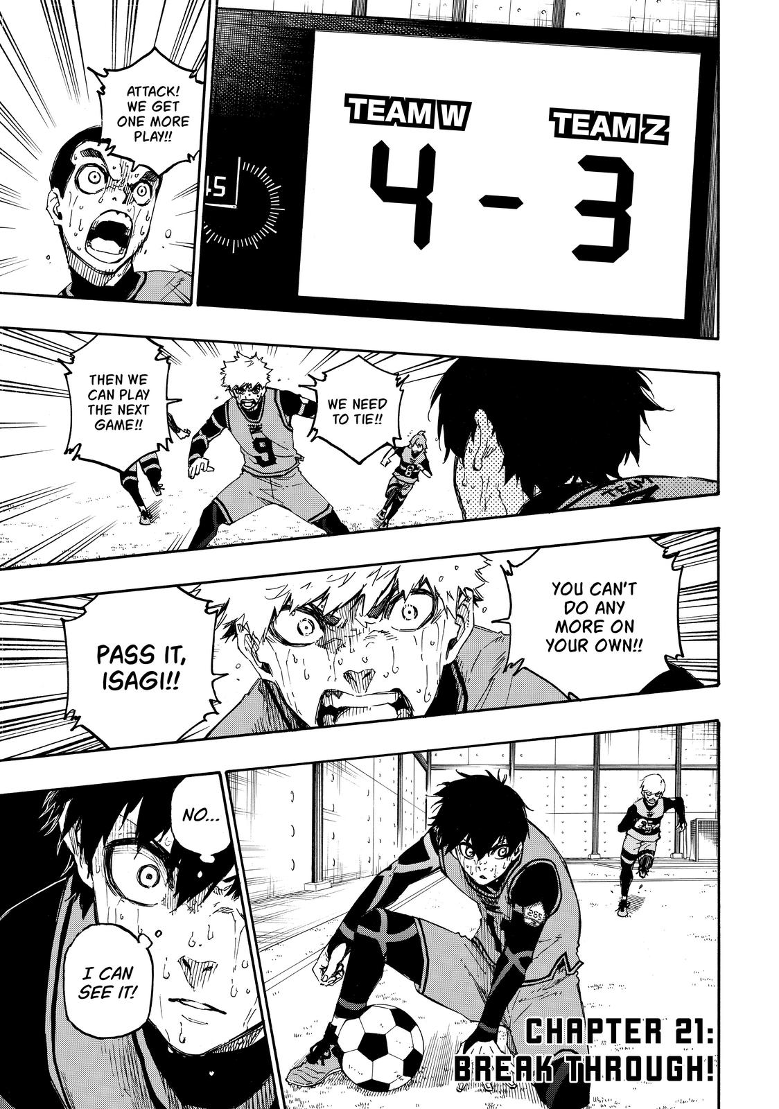 Read Blue Lock En Manga Online