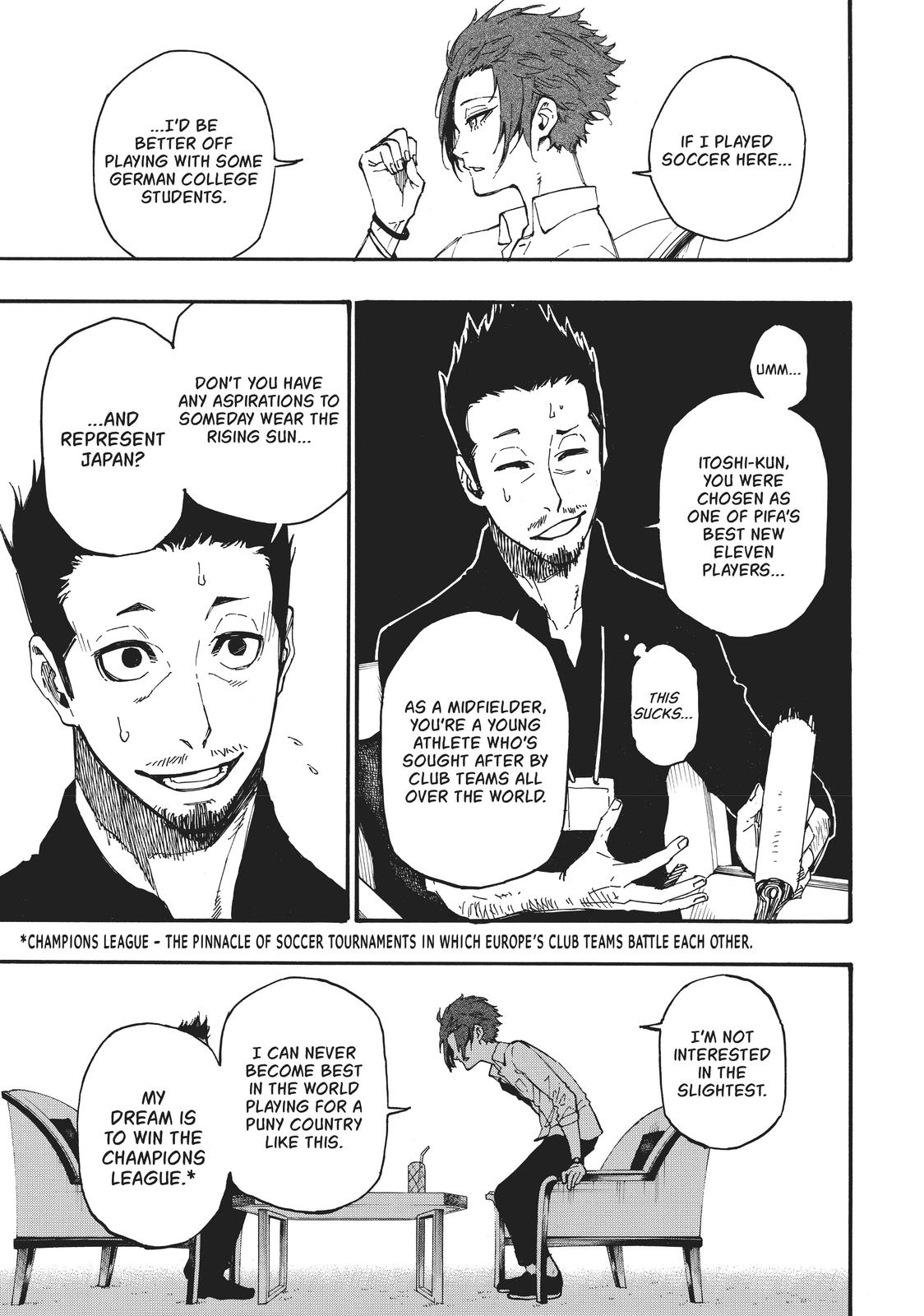 Read Blue Lock En Manga Online