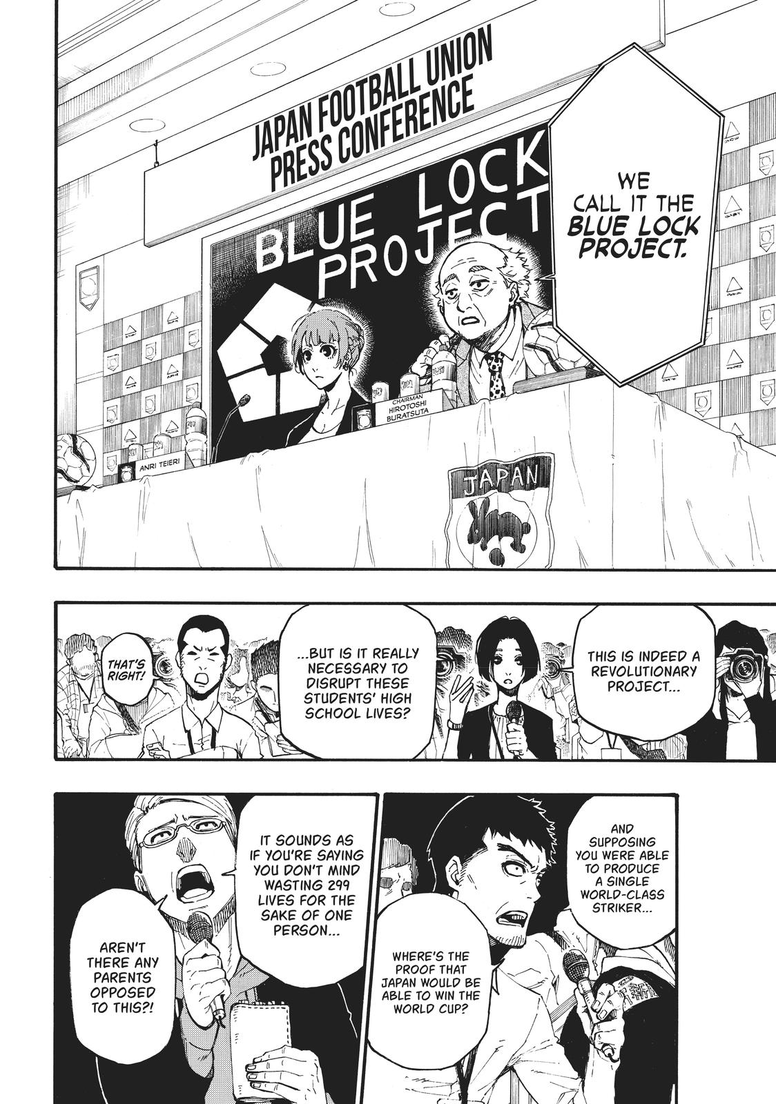 Read Blue Lock En Manga Online