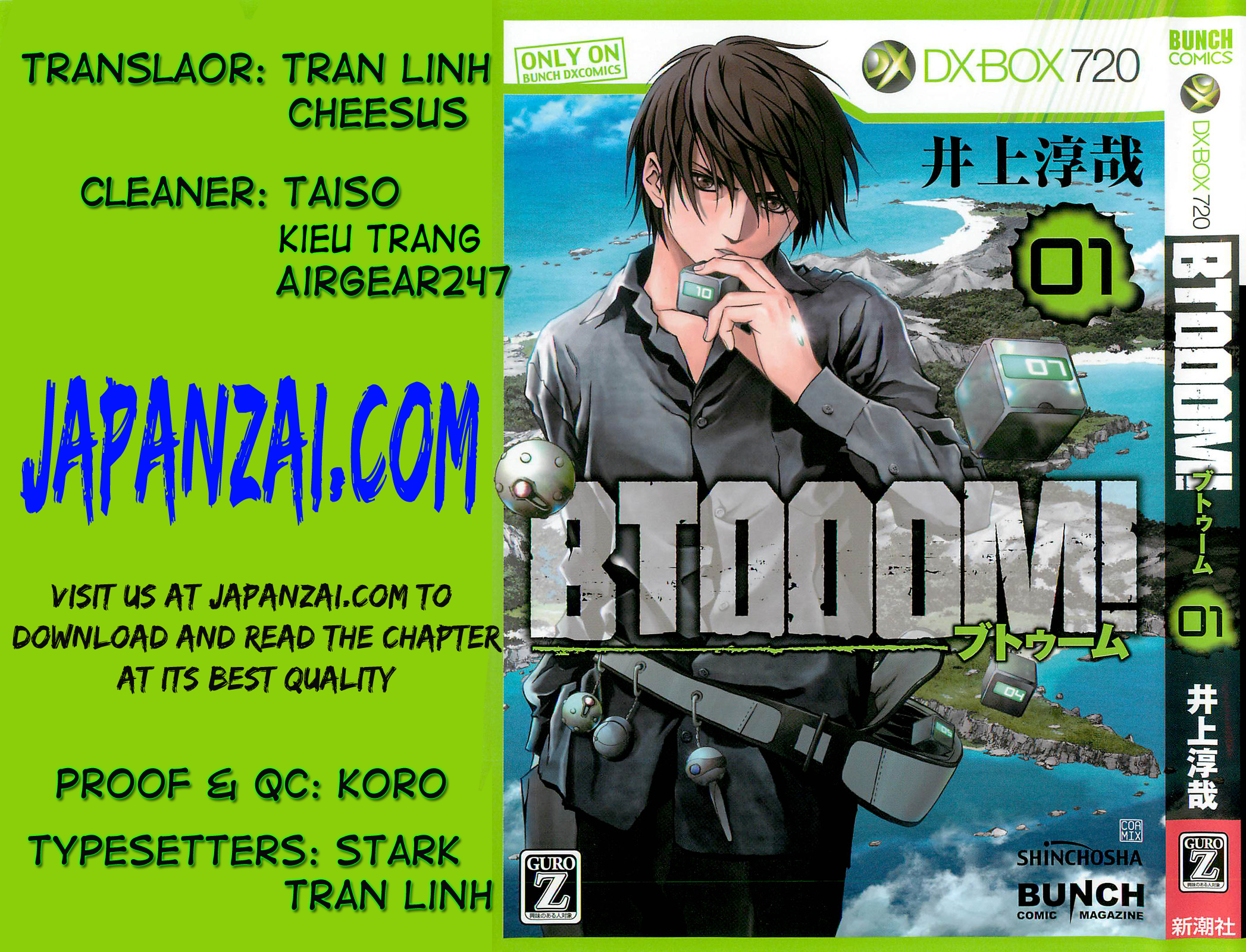 Read Btooom! En Manga Online