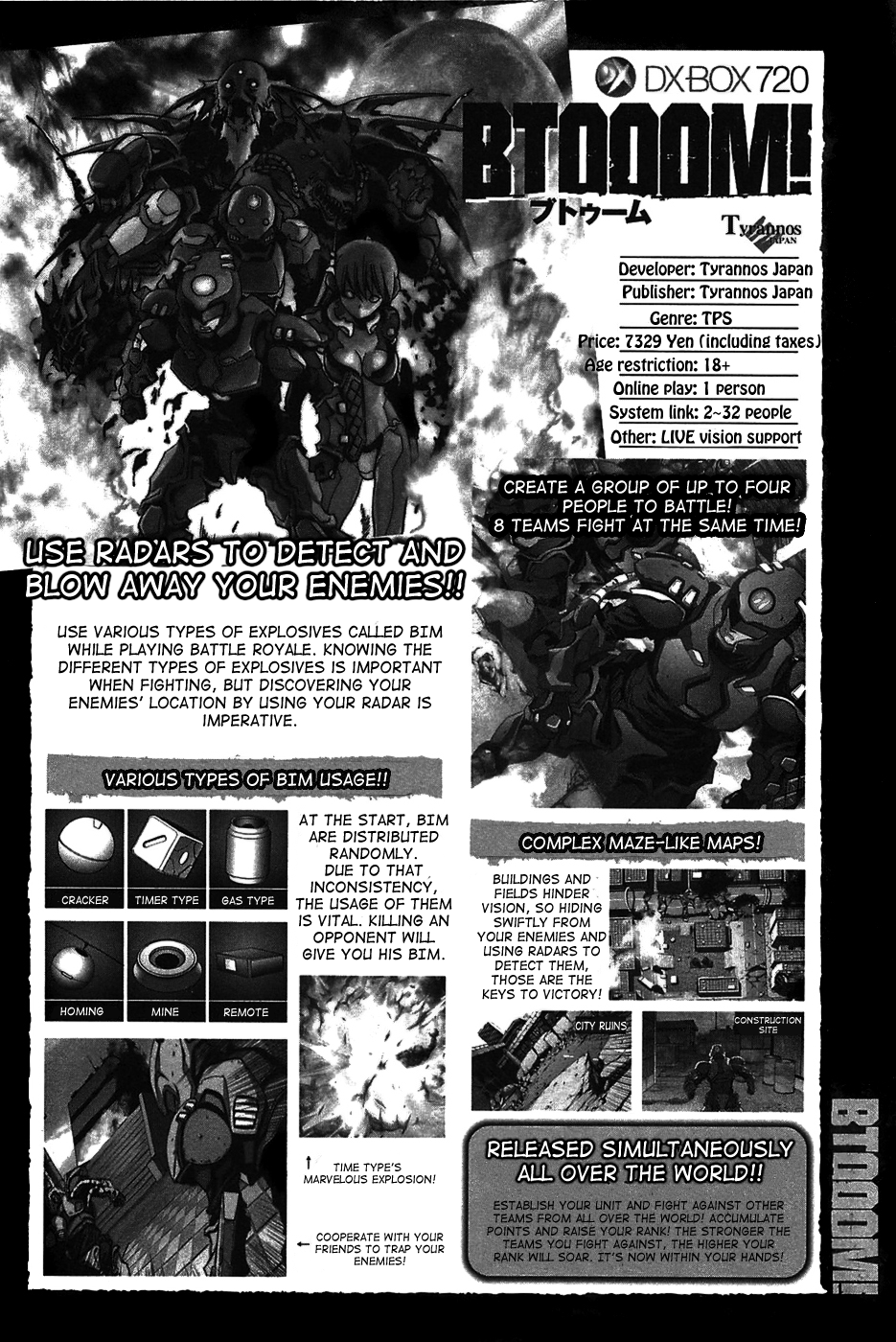 Read Btooom! En Manga Online
