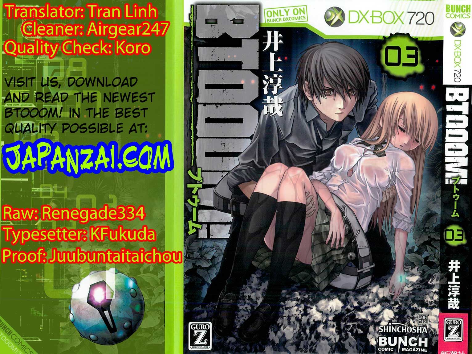 Read Btooom! En Manga Online