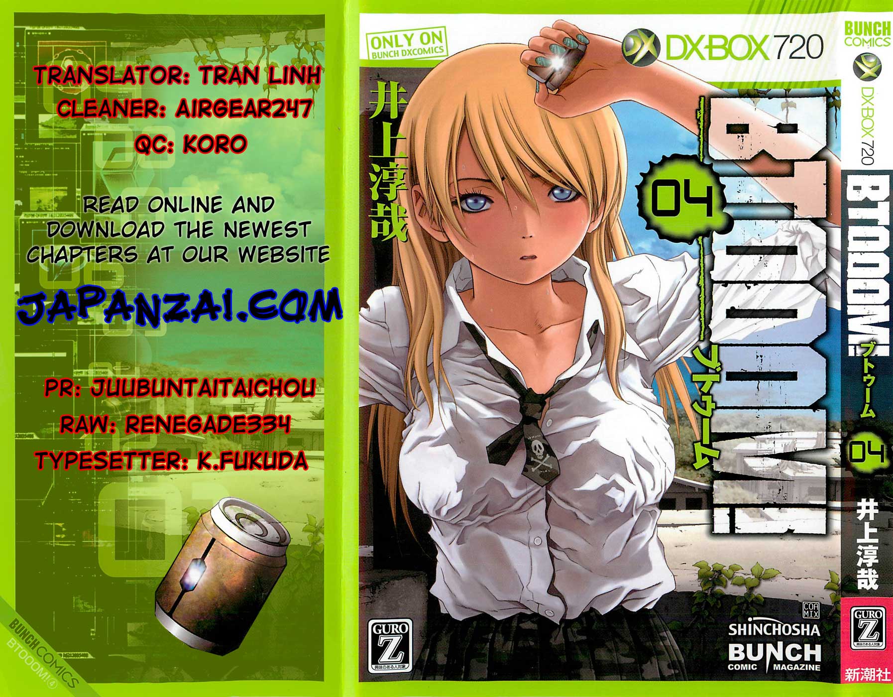 Read Btooom! En Manga Online
