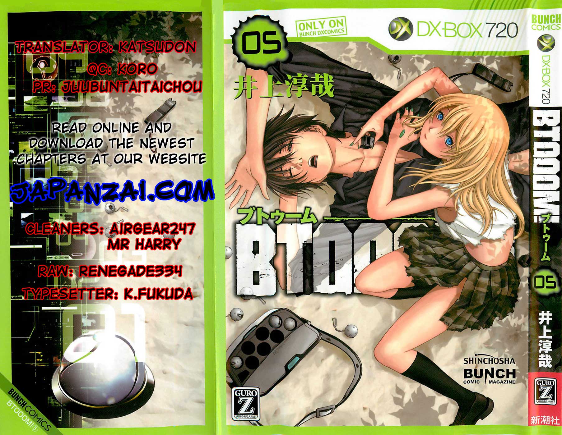 Read Btooom! En Manga Online
