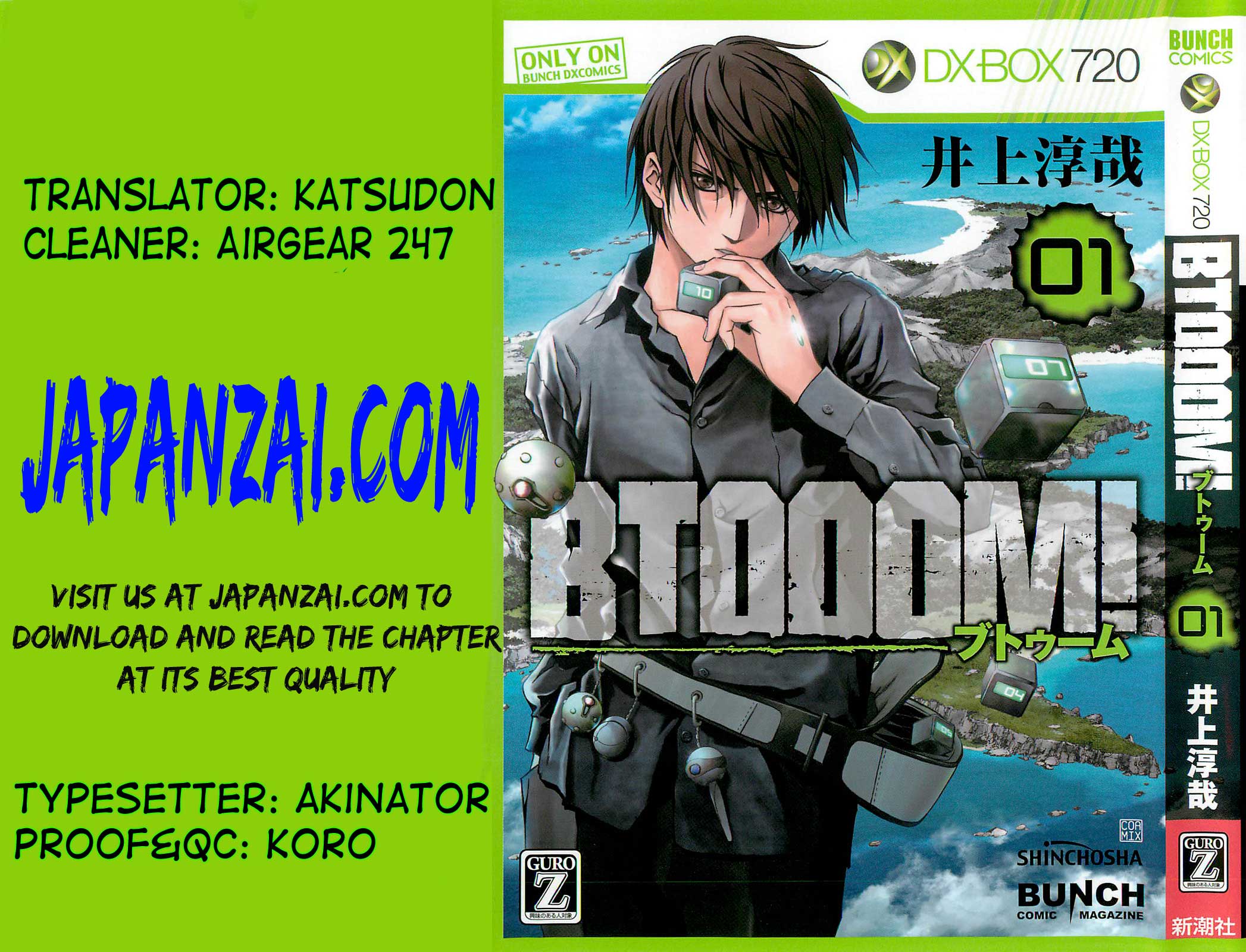 Read Btooom! En Manga Online