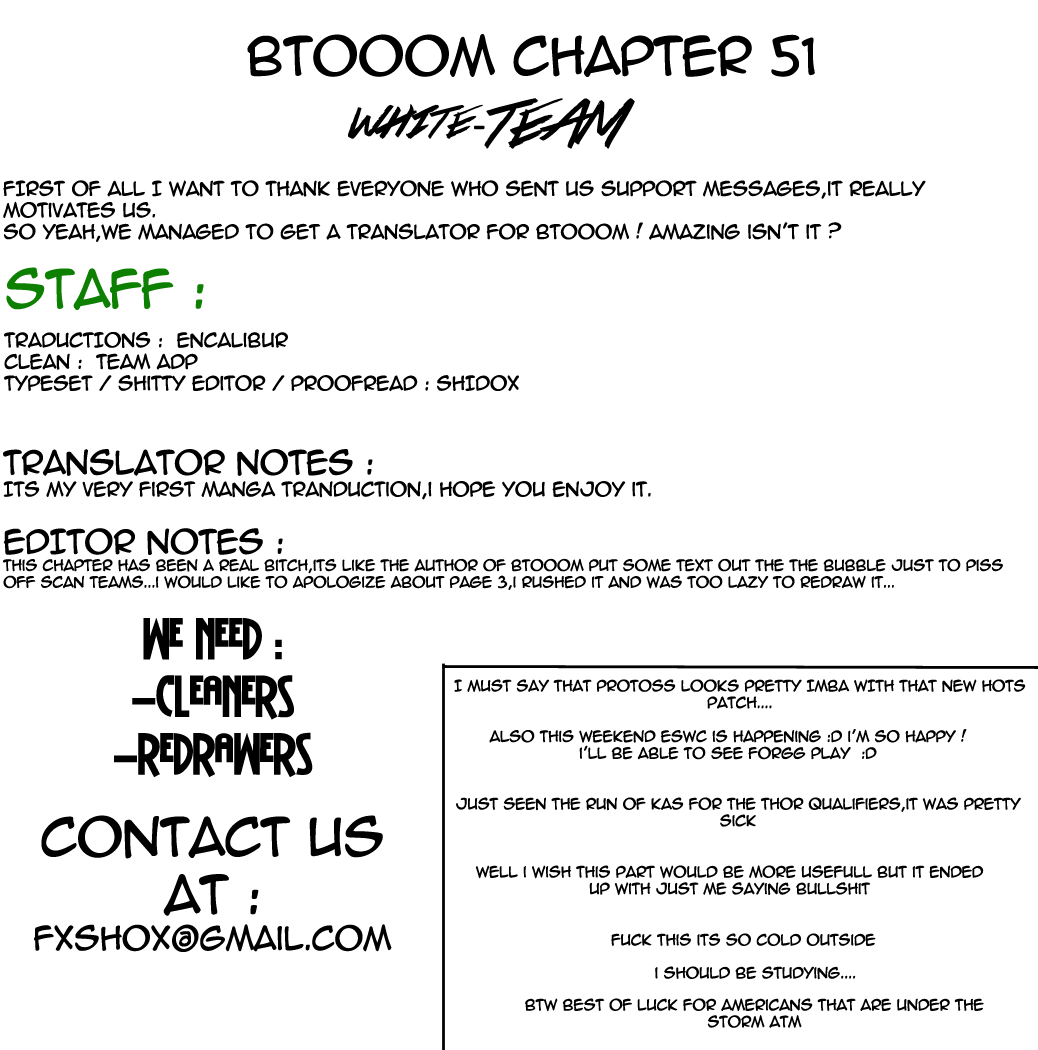 Read Btooom! En Manga Online