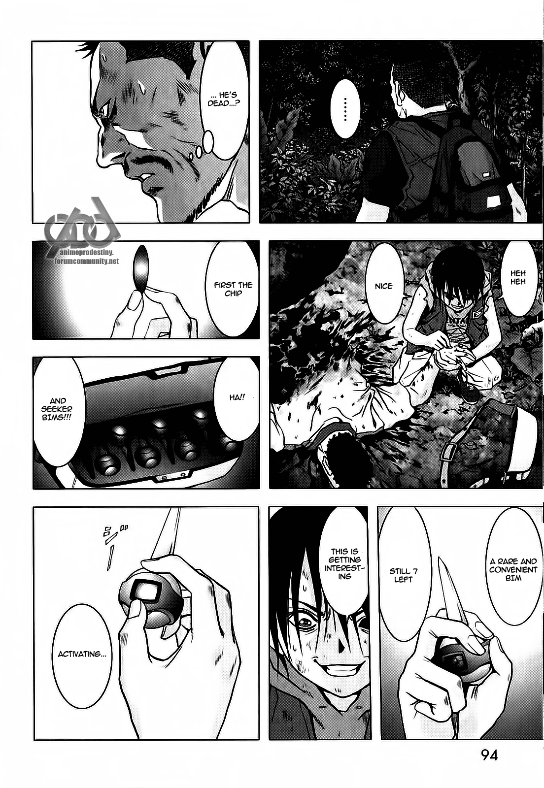 Read Btooom! En Manga Online