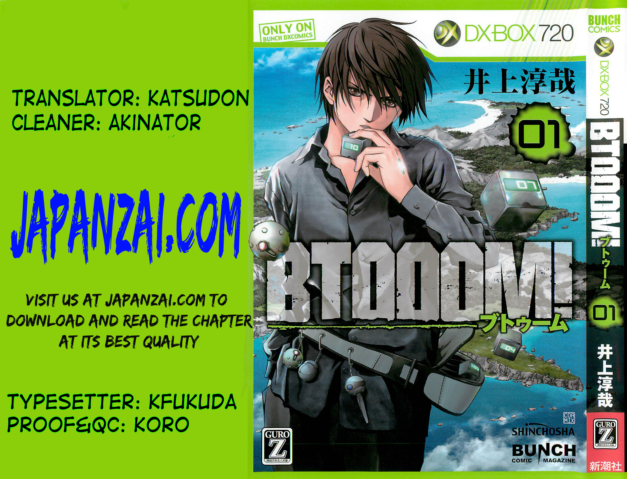 Read Btooom! En Manga Online