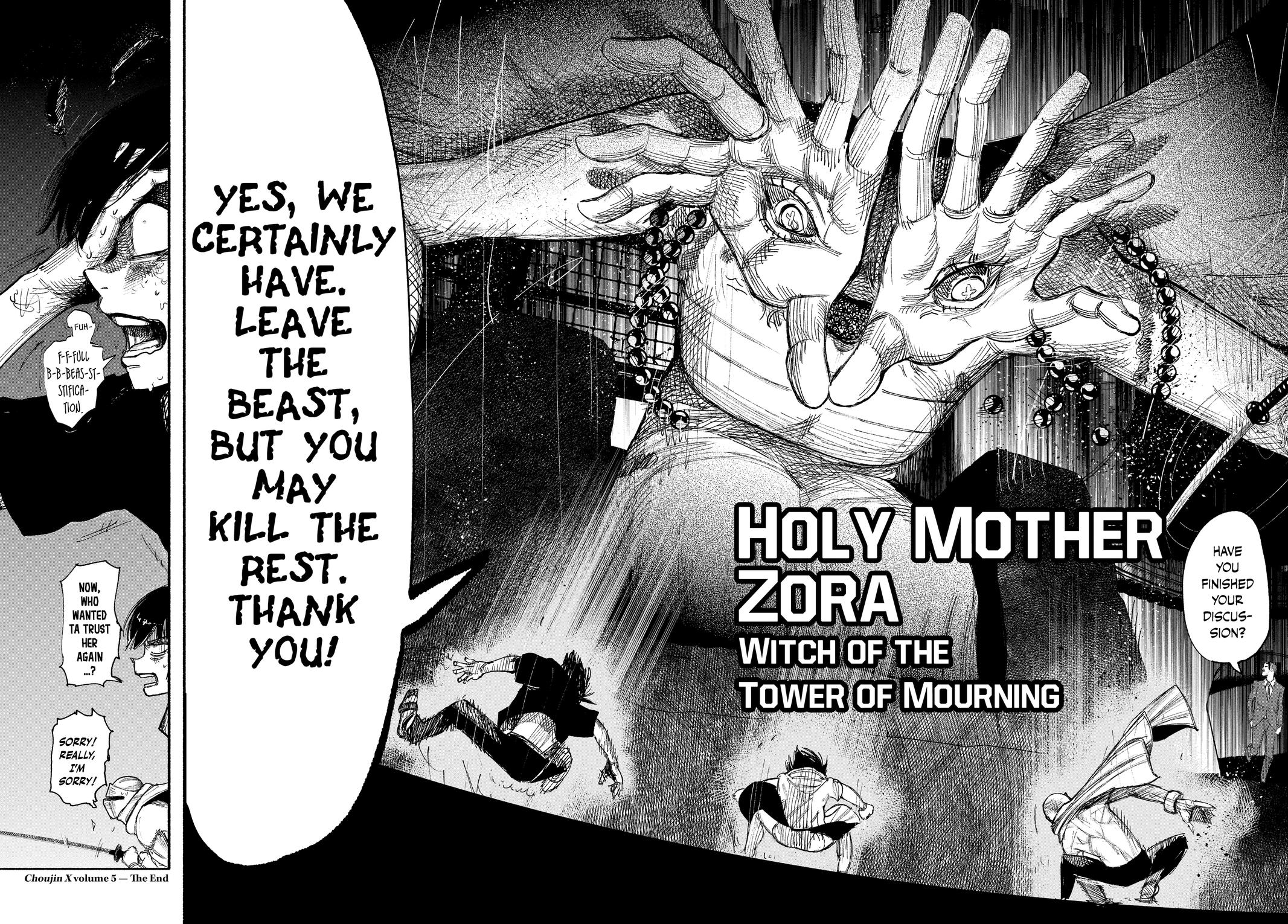 Read Choujin X En Manga Online
