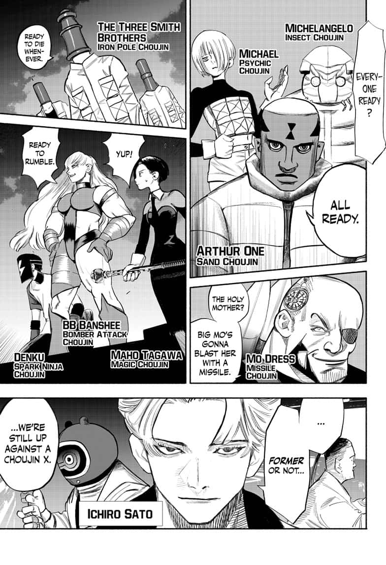 Read Choujin X En Manga Online