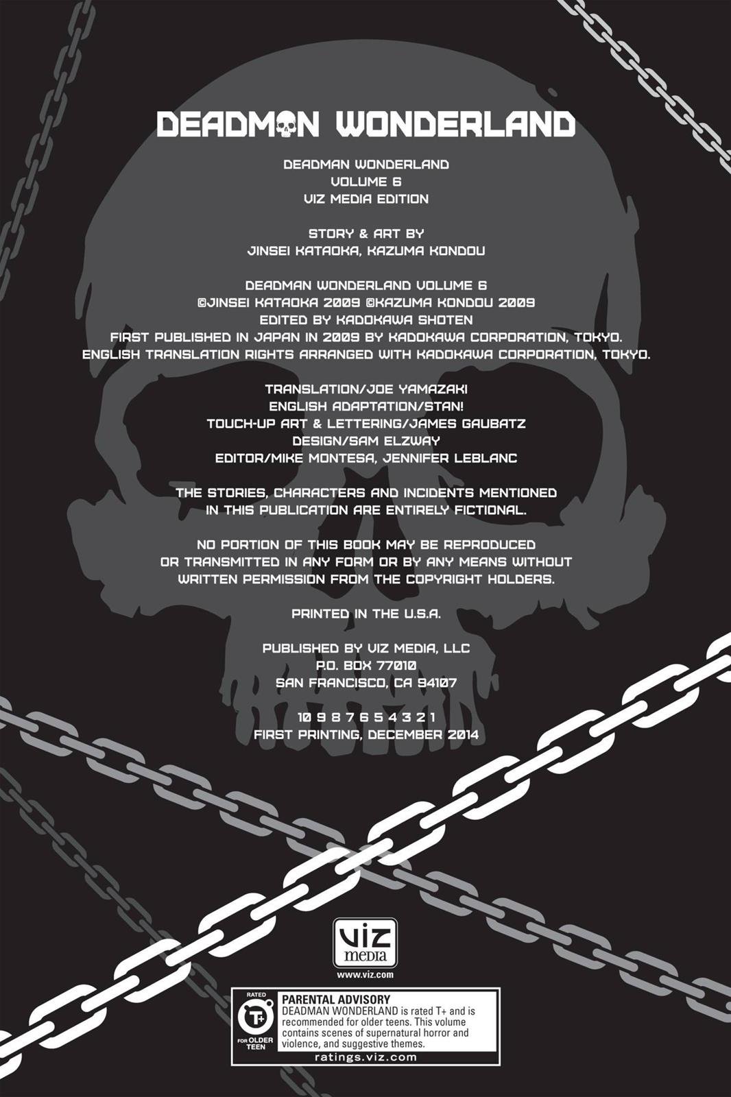 Read Deadman Wonderland En Manga Online