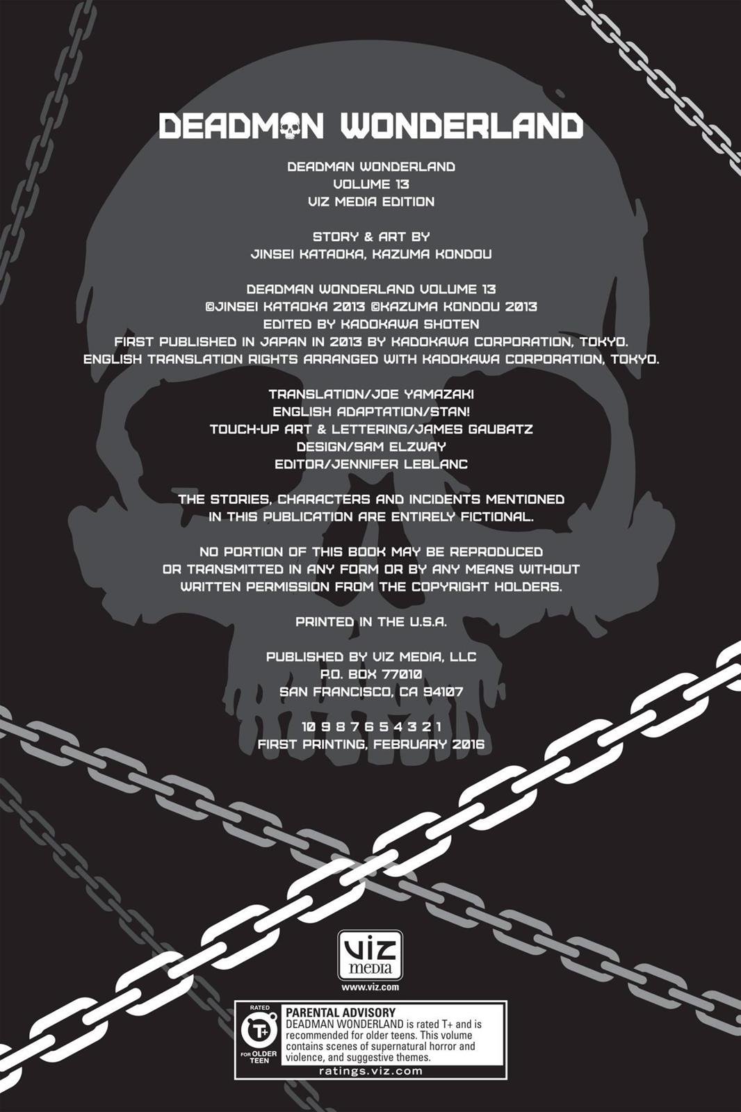 Read Deadman Wonderland En Manga Online