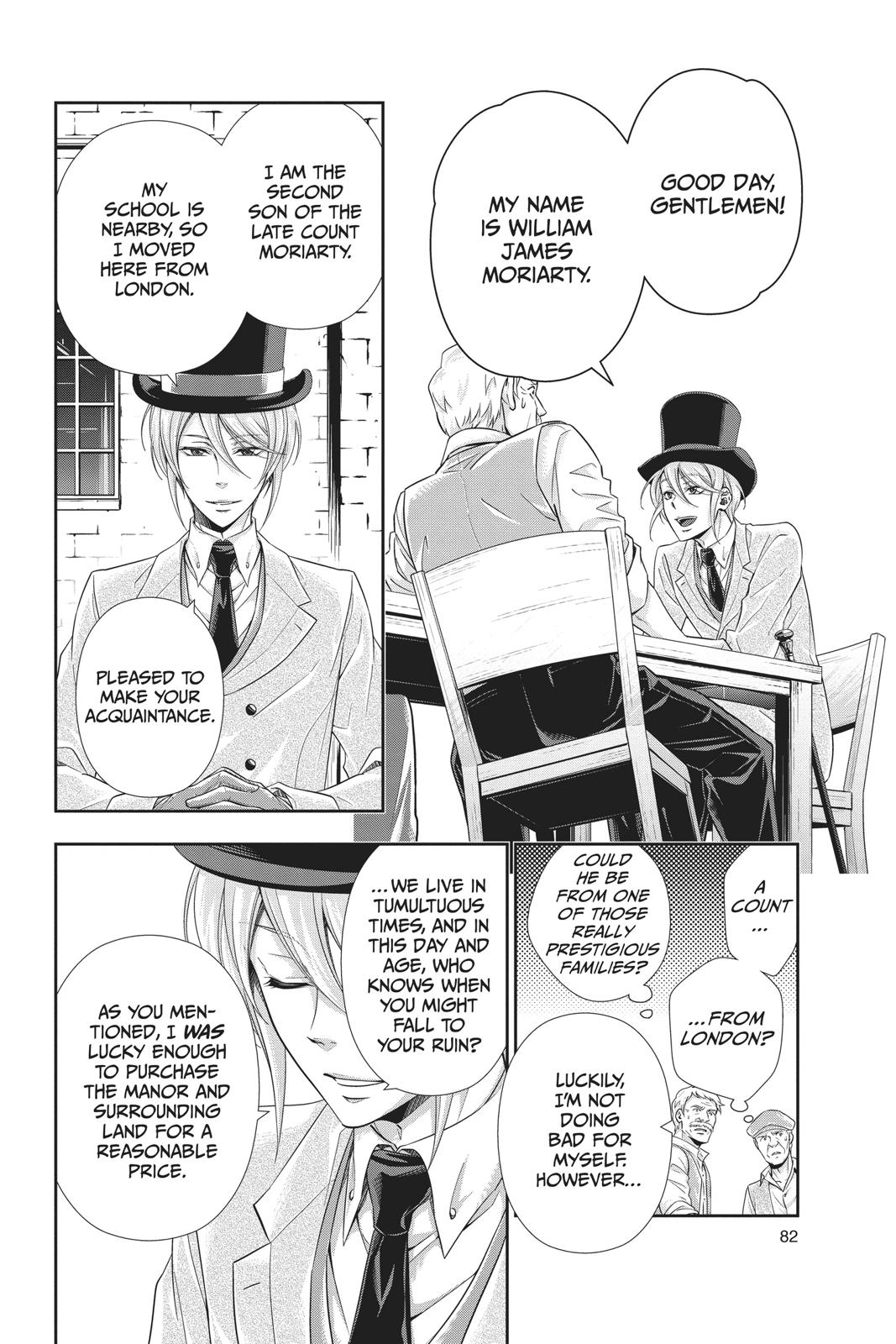 Read Moriarty the Patriot En Manga Online