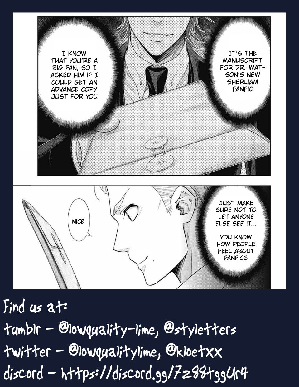 Read Moriarty the Patriot En Manga Online