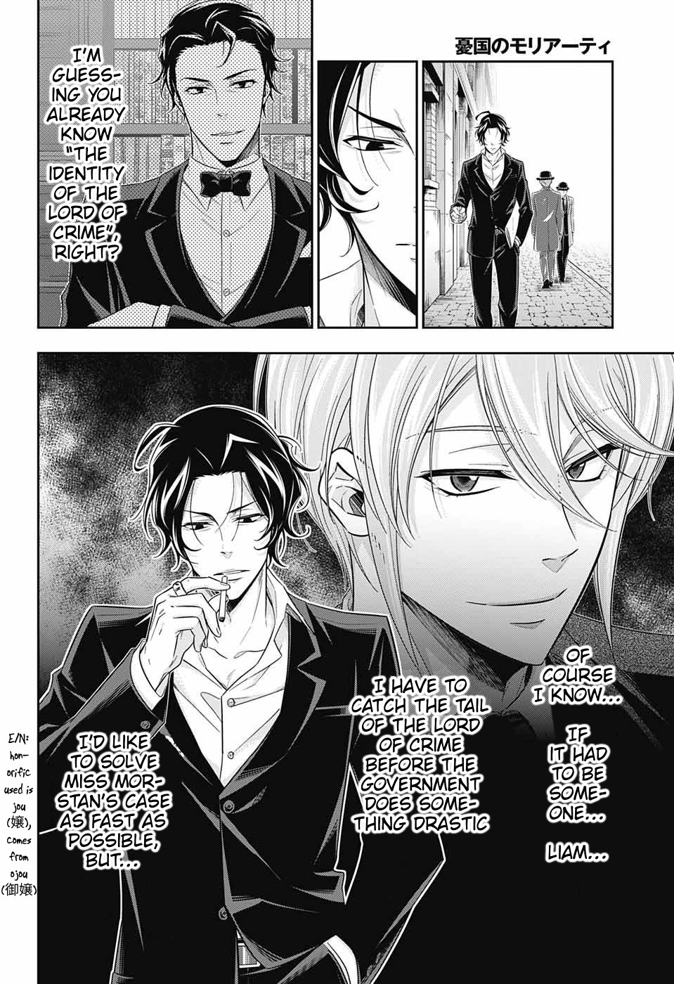Read Moriarty the Patriot En Manga Online
