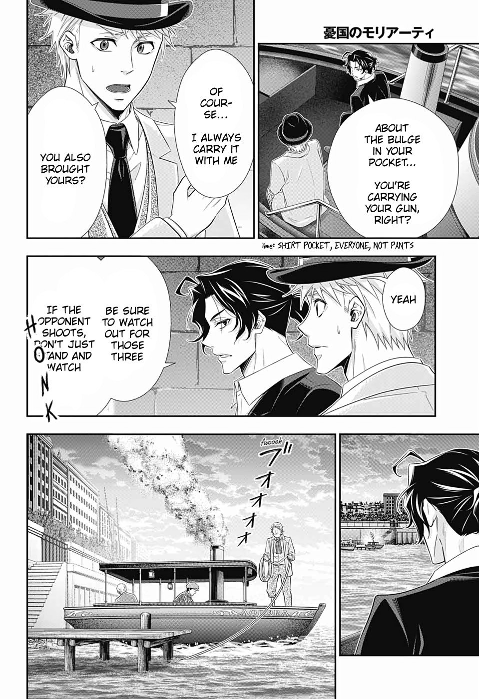 Read Moriarty the Patriot En Manga Online