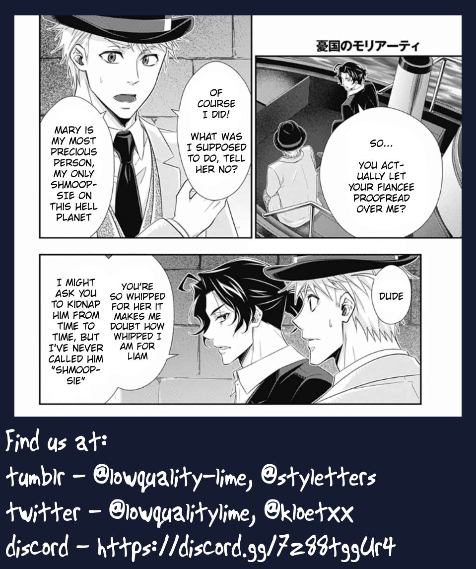 Read Moriarty the Patriot En Manga Online