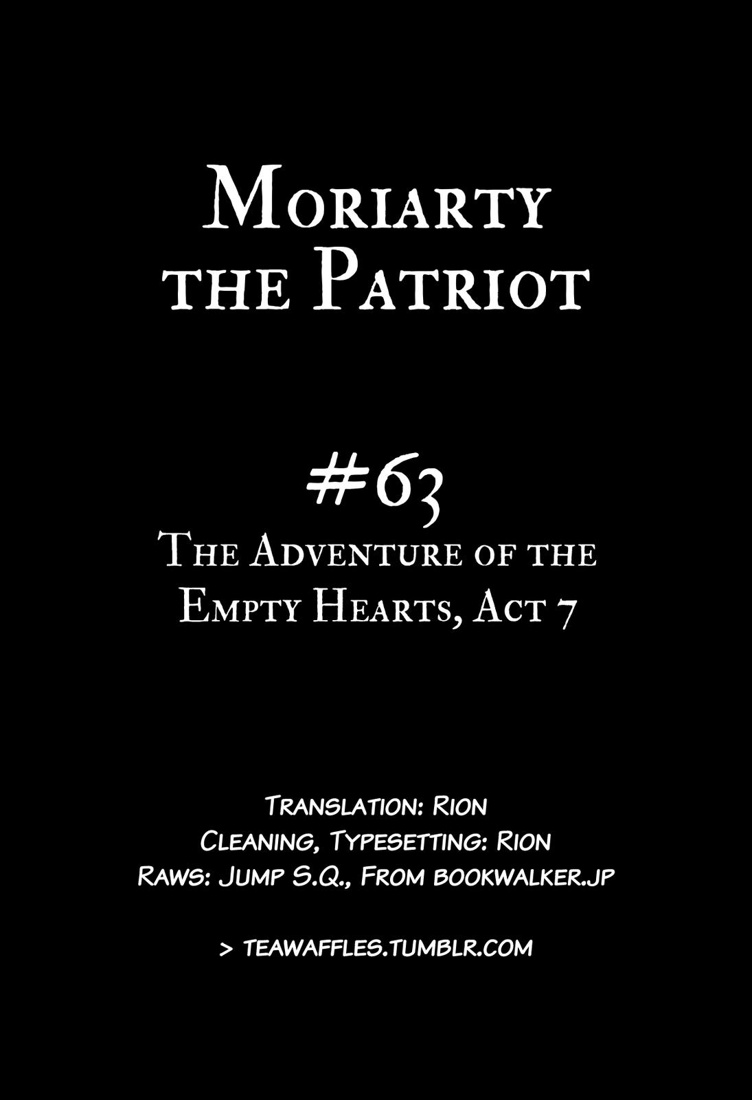 Read Moriarty the Patriot En Manga Online