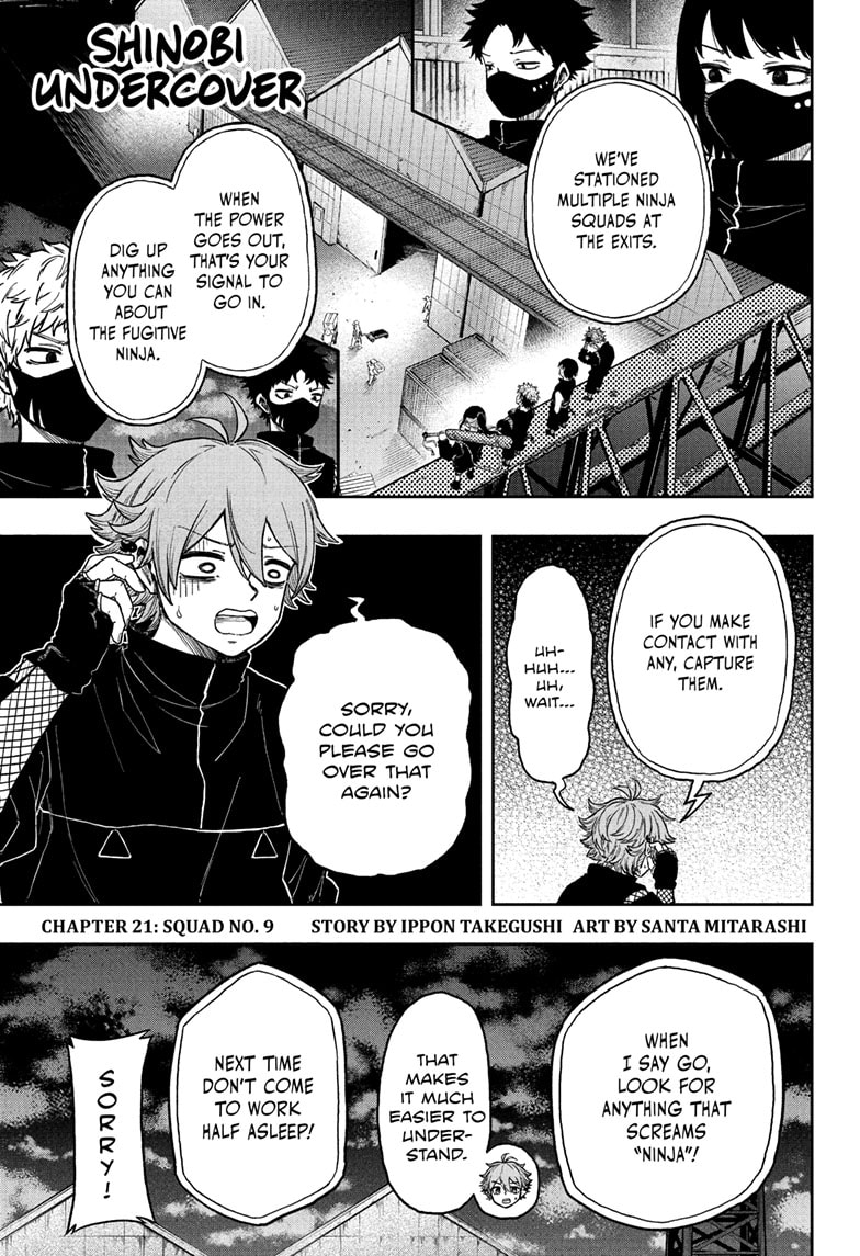 Read Shinobi Undercover En Manga Online