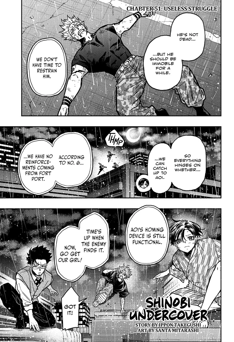 Read Shinobi Undercover En Manga Online