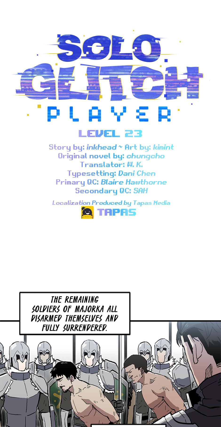 Read Solo Glitch Player En Manga Online