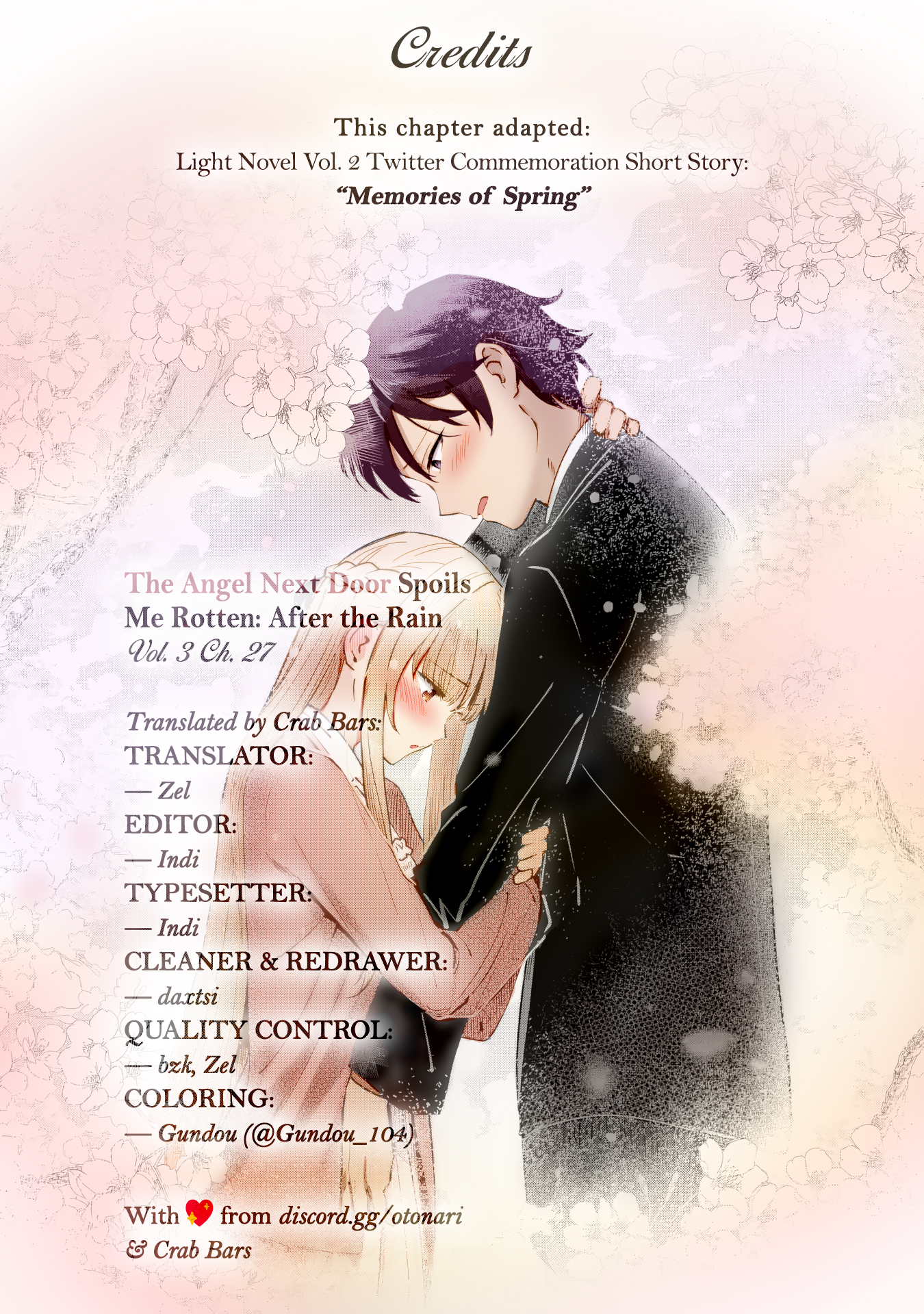 Read The Angel Next Door Spoils Me Rotten - After the Rain En Manga Online
