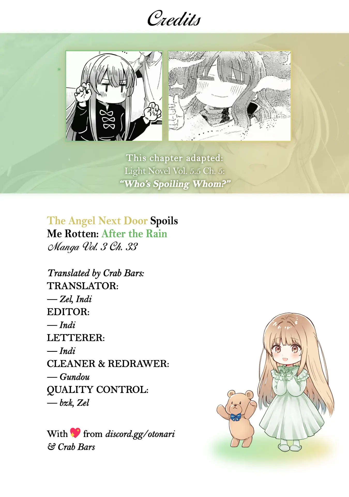 Read The Angel Next Door Spoils Me Rotten - After the Rain En Manga Online