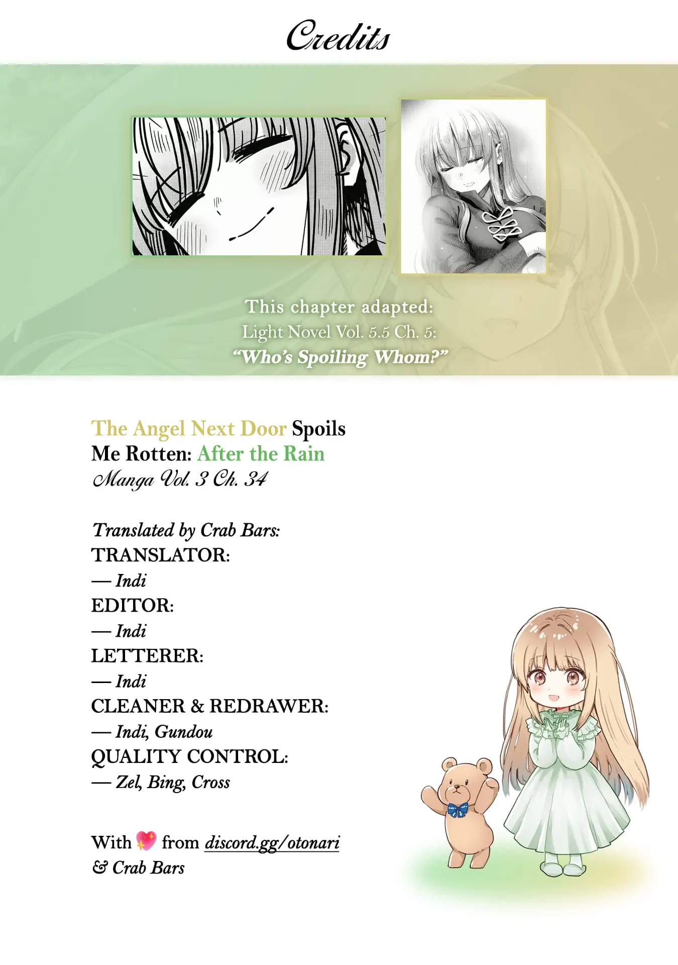 Read The Angel Next Door Spoils Me Rotten - After the Rain En Manga Online