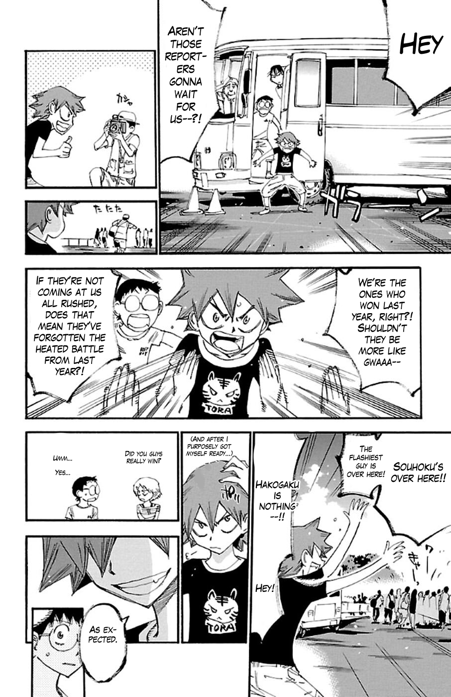 Read Yowamushi Pedal En Manga Online