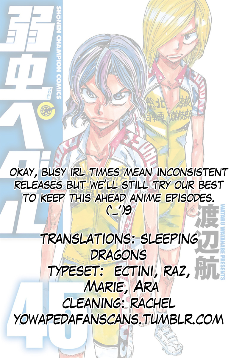 Read Yowamushi Pedal En Manga Online