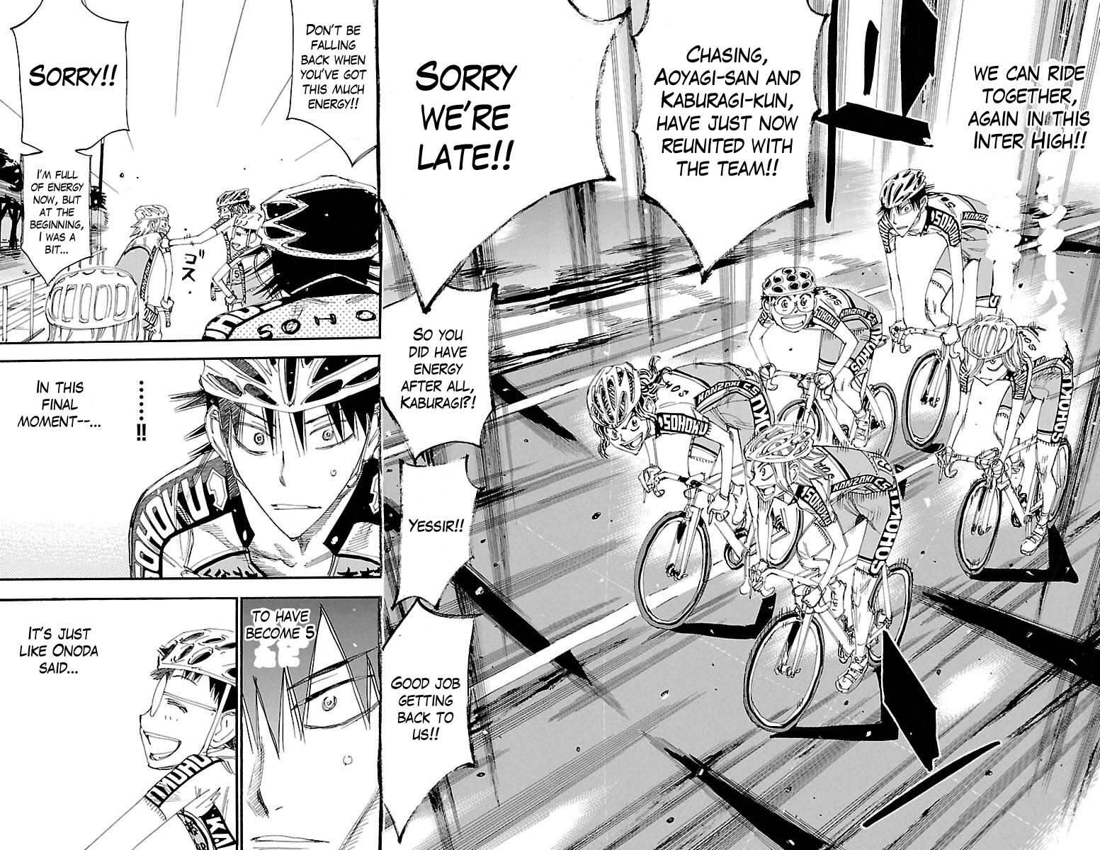 Read Yowamushi Pedal En Manga Online
