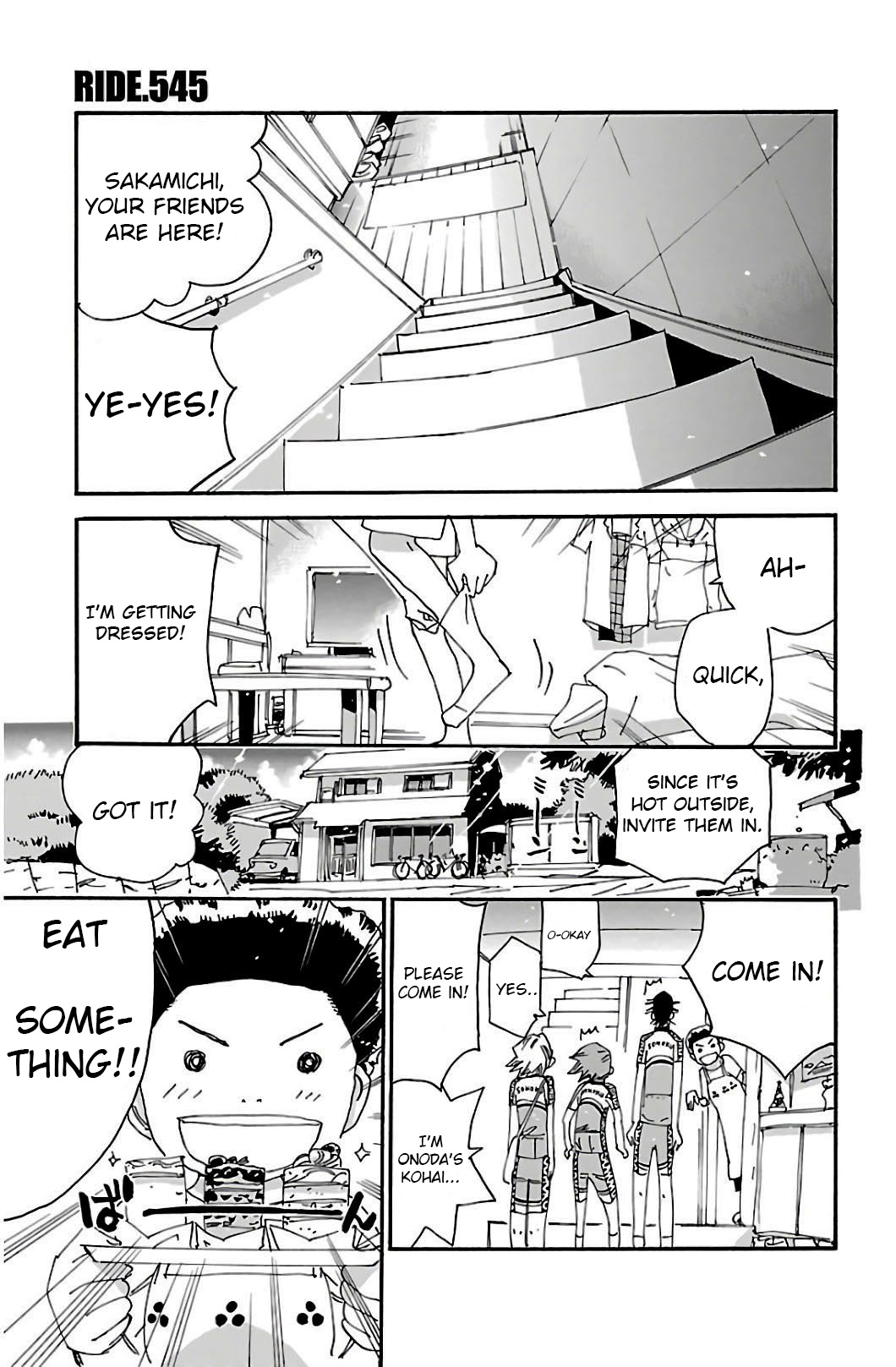 Read Yowamushi Pedal En Manga Online